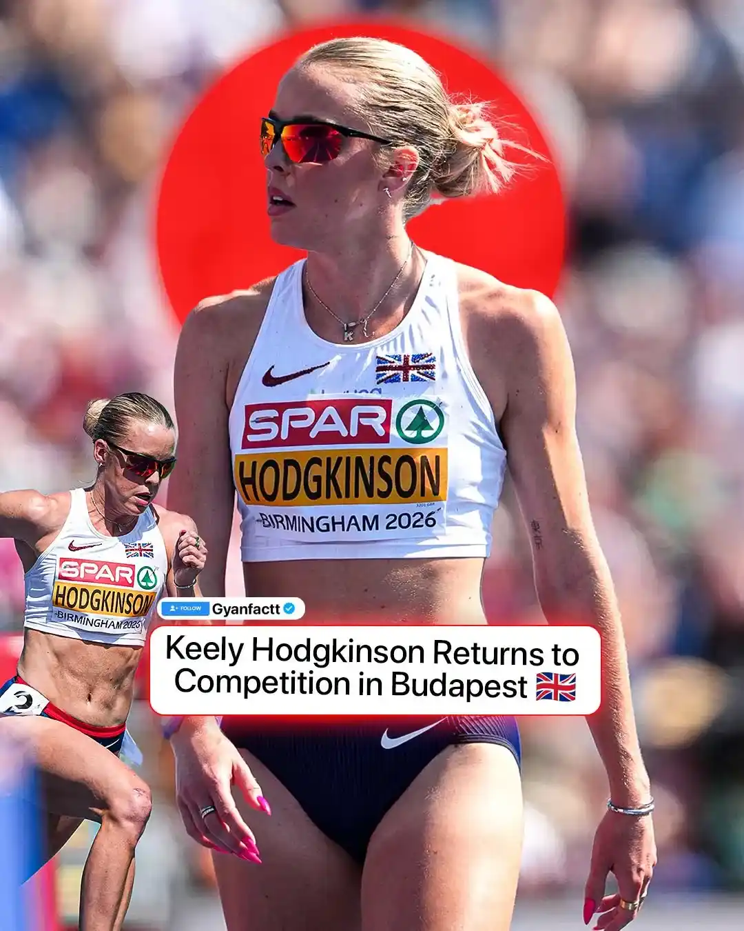 Keely Hodgkinson Set to Return in Stacked Budapest 800m