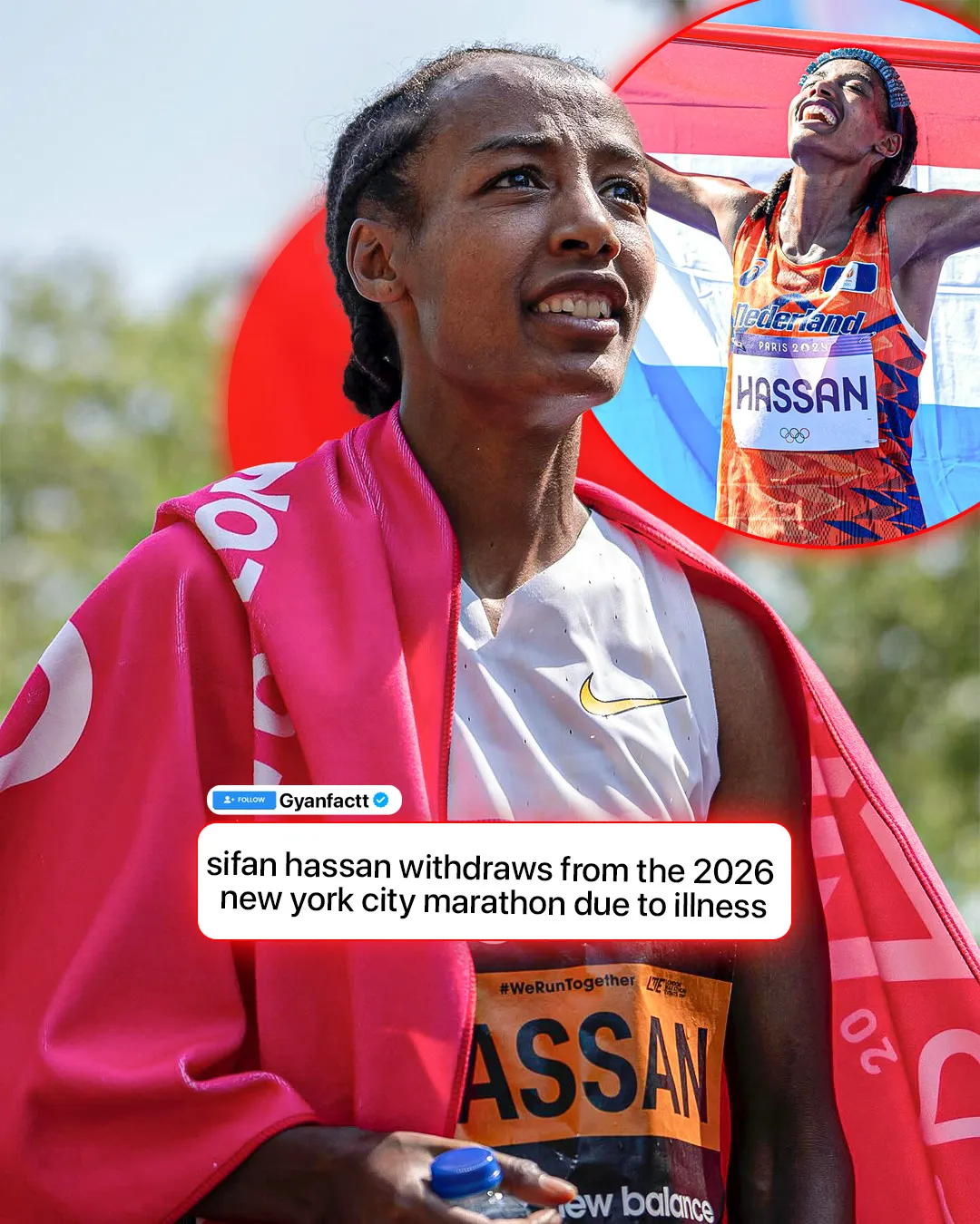 Olympic Champion Sifan Hassan Withdraws From NYC Marathon